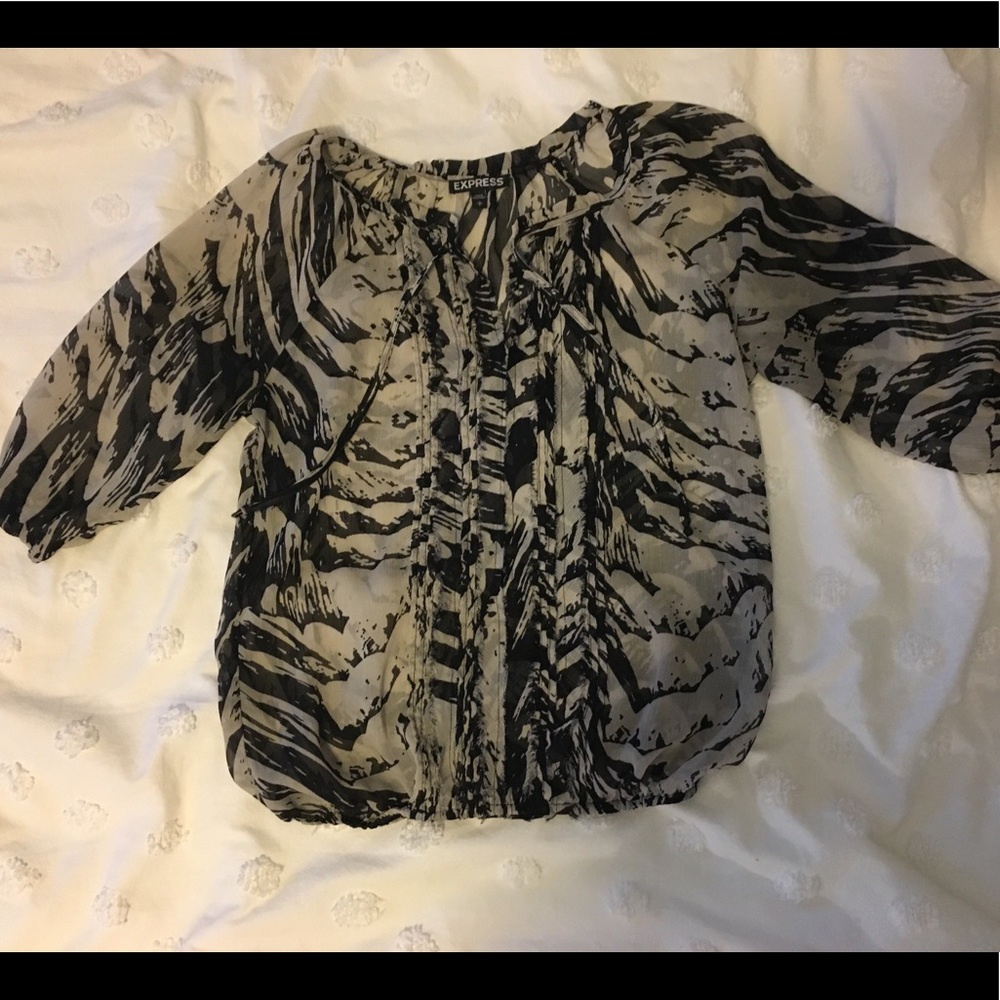 Express Printed Top
